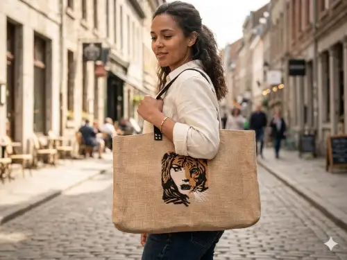Tote bag Le sauvage et raffinée