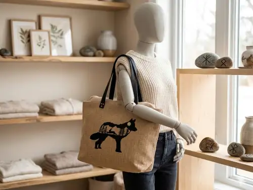 Tote bag l'étoile des bois
