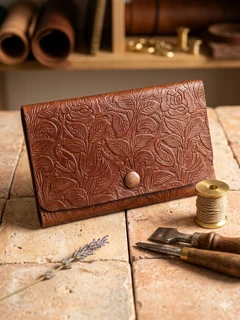 Pochette de ceinture en cuir