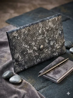 Pochette de ceinture en cuir