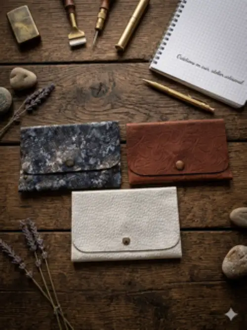 Pochette de ceinture en cuir
