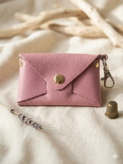 Porte carte en cuir