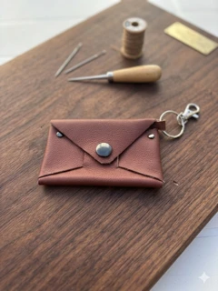 Porte carte en cuir