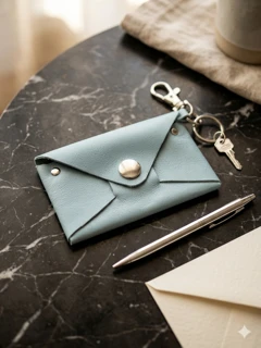 Porte carte en cuir